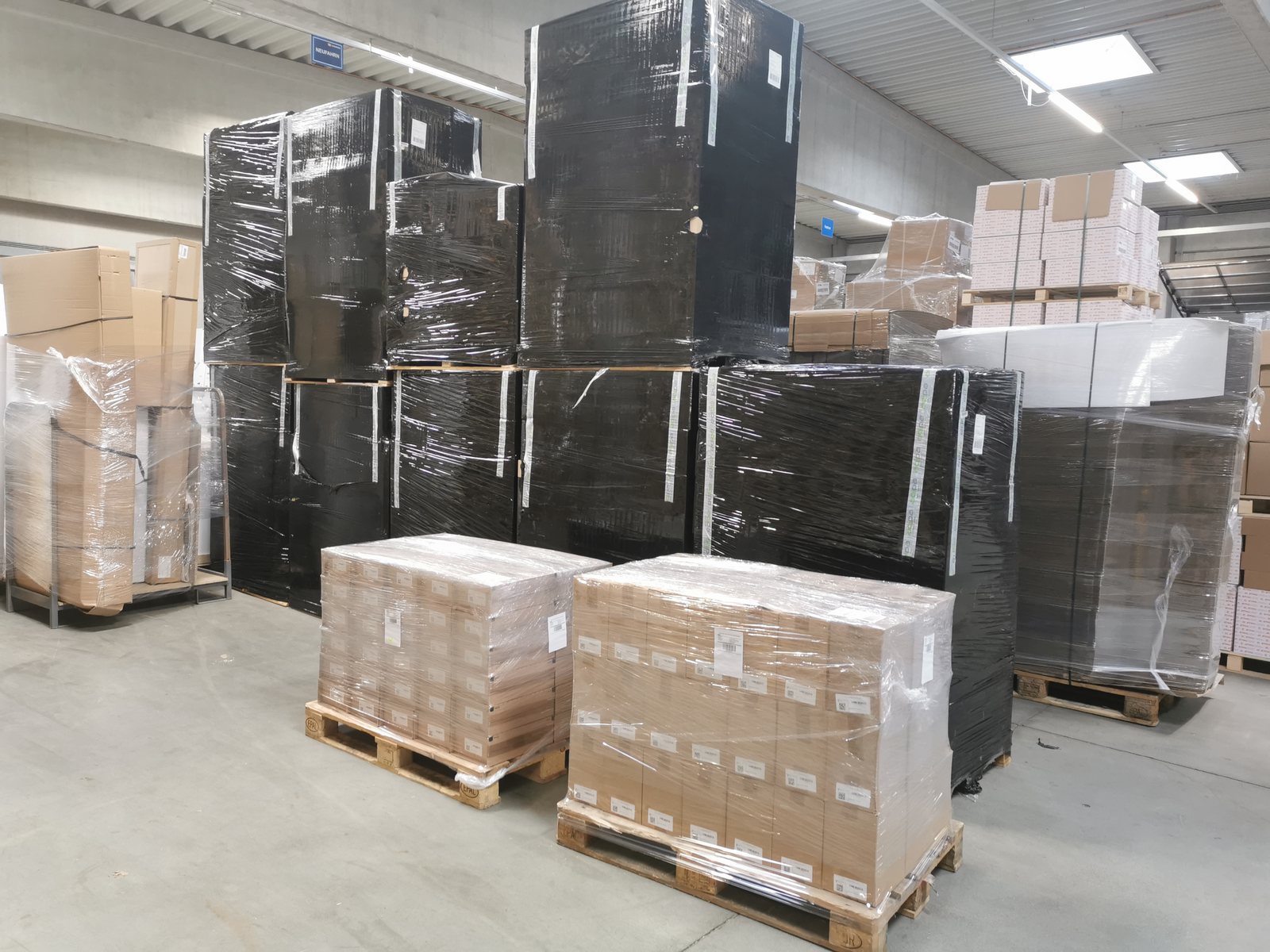 Lebenskraft Lageraufnahme mit Vorratsbestand